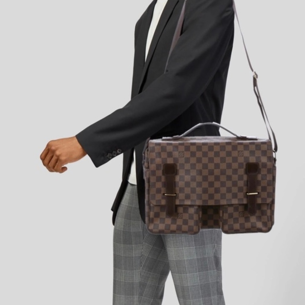 Louis Vuitton Damier Ebene Broadway Messenger Bag 2001 - Picture 14 of 14